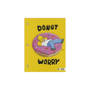 CARPETA N°3 SIMPSONS MOOVING