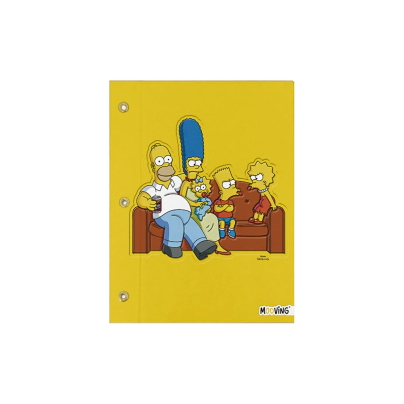 CARPETA N3 SIMPSONS MOOVING