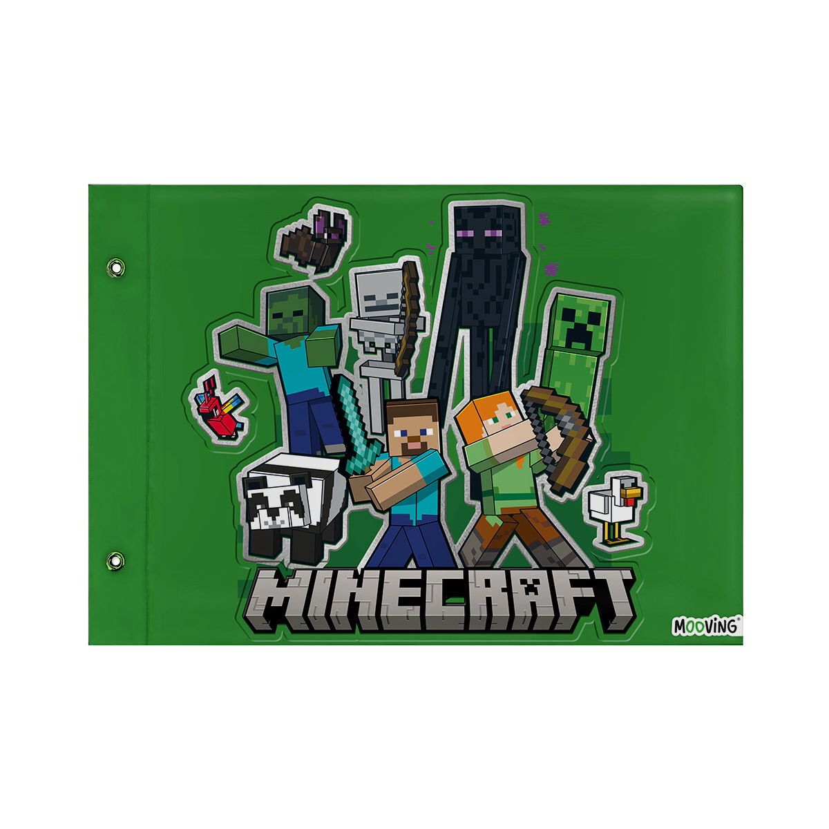 CARPETA N5 DE DIBUJO MINECRAFT MOOVING