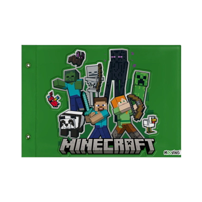 CARPETA N5 DE DIBUJO MINECRAFT MOOVING