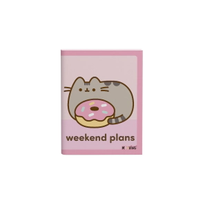 CUADERNO 16x21 TAPA FLEXIBLE 48HJS PUSHEEN MOOVING