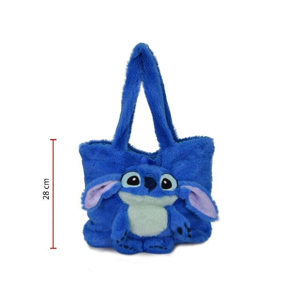 BOLSO STITCH AZUL 28 CM PHI PHI TOYS