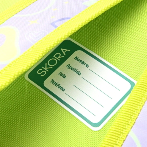 MOCHILA KAWAII TERMOFORMADA PALTA 22x30x10CM SKORA