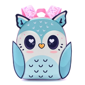 MOCHILA KAWAII TERMOFORMADA LECHUZA 22x30x10CM SKORA