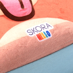 MOCHILA KAWAII TERMOFORMADA OSO MARRON 22x30x10CM SKORA