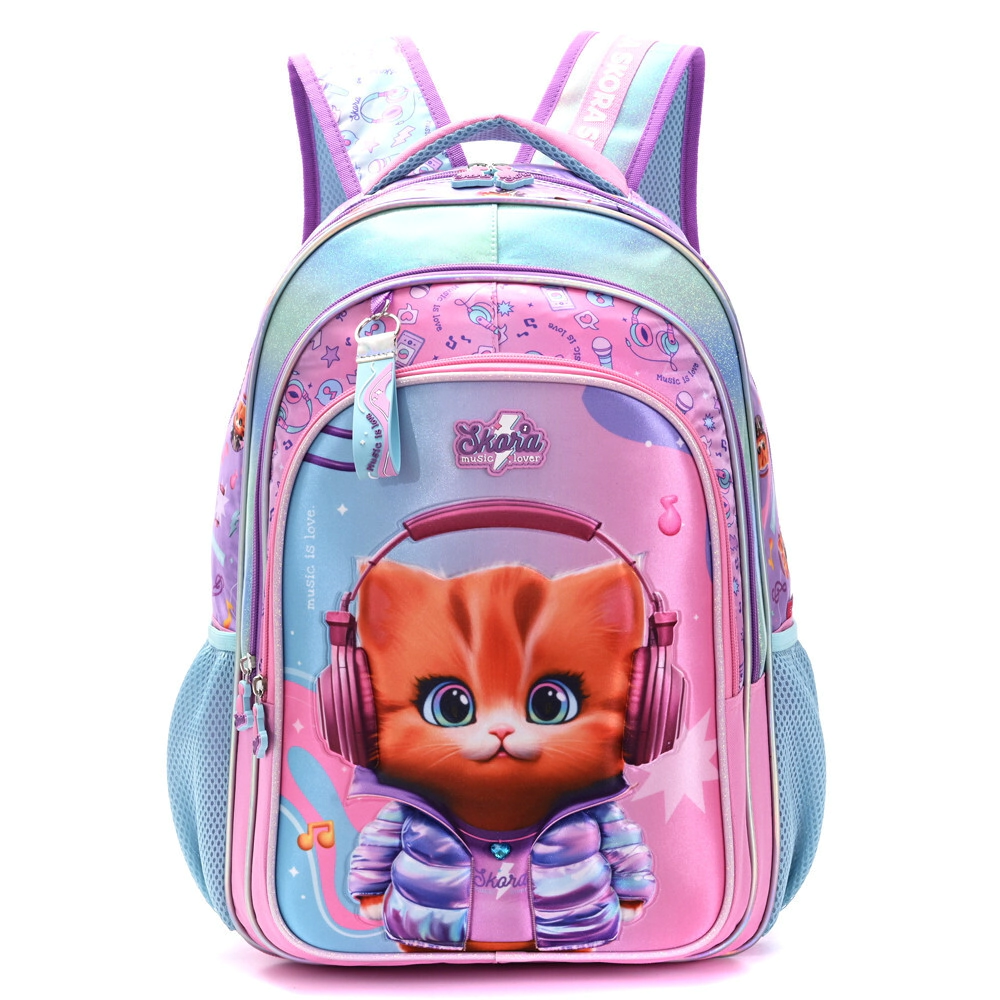 MOCHILA THINK HAPPY PETS GATITA 32x45x15 CM SKORA