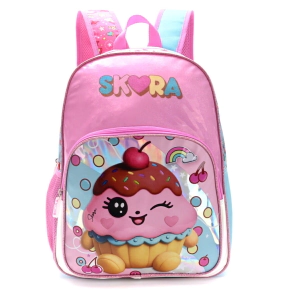 MOCHILA THINK HAPPY TEEN KAWAII MUFFIN 16