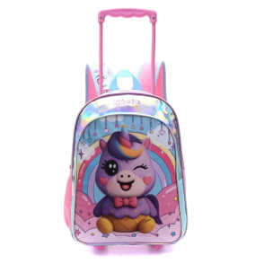 MOCHILA CARRO THINK HAPPY TEEN KAWAII UNICORNIO 16