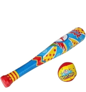 SET BASEBALL BATE CON PELOTA 54x7x7 CM