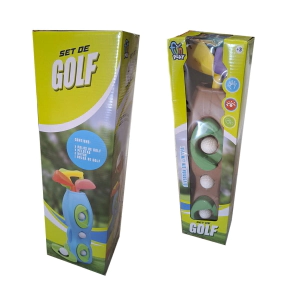 SET CARRITO DE GOLF EN CAJA 50x15x13 CM