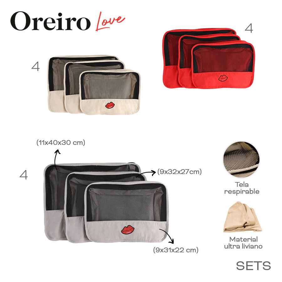 ORGANIZADOR DE VIAJE OREIRO