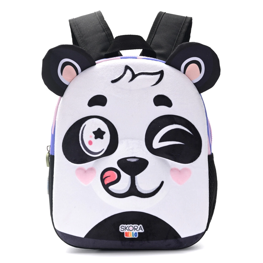 MOCHILA KAWAII TERMOFORMADA PANDA 22x30x10 CM SKORA