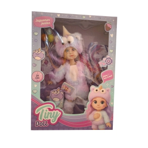 MU&Ntilde;ECA TINY DOLL CON DISFRAZ 31CM 38x26x8 CM