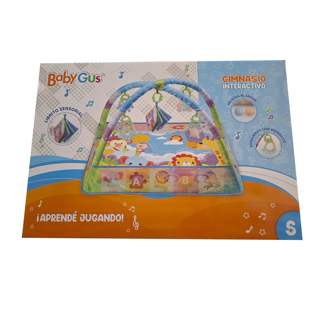 SET DE ALFOMBRA Y JUEGOS BABYGUS 55x7x38 CM