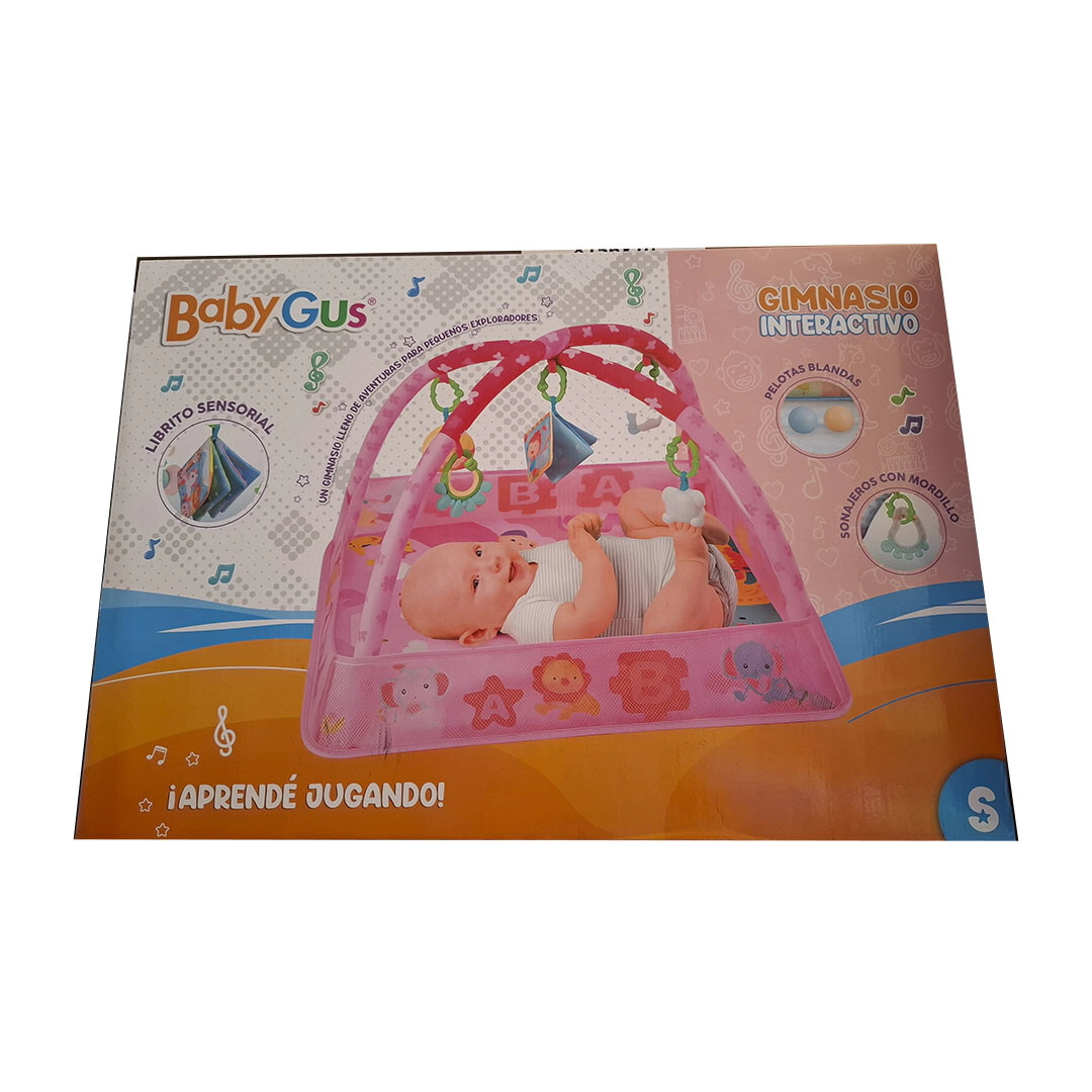 SET DE ALFOMBRA Y JUEGOS BABYGUS 55x7x38 CM