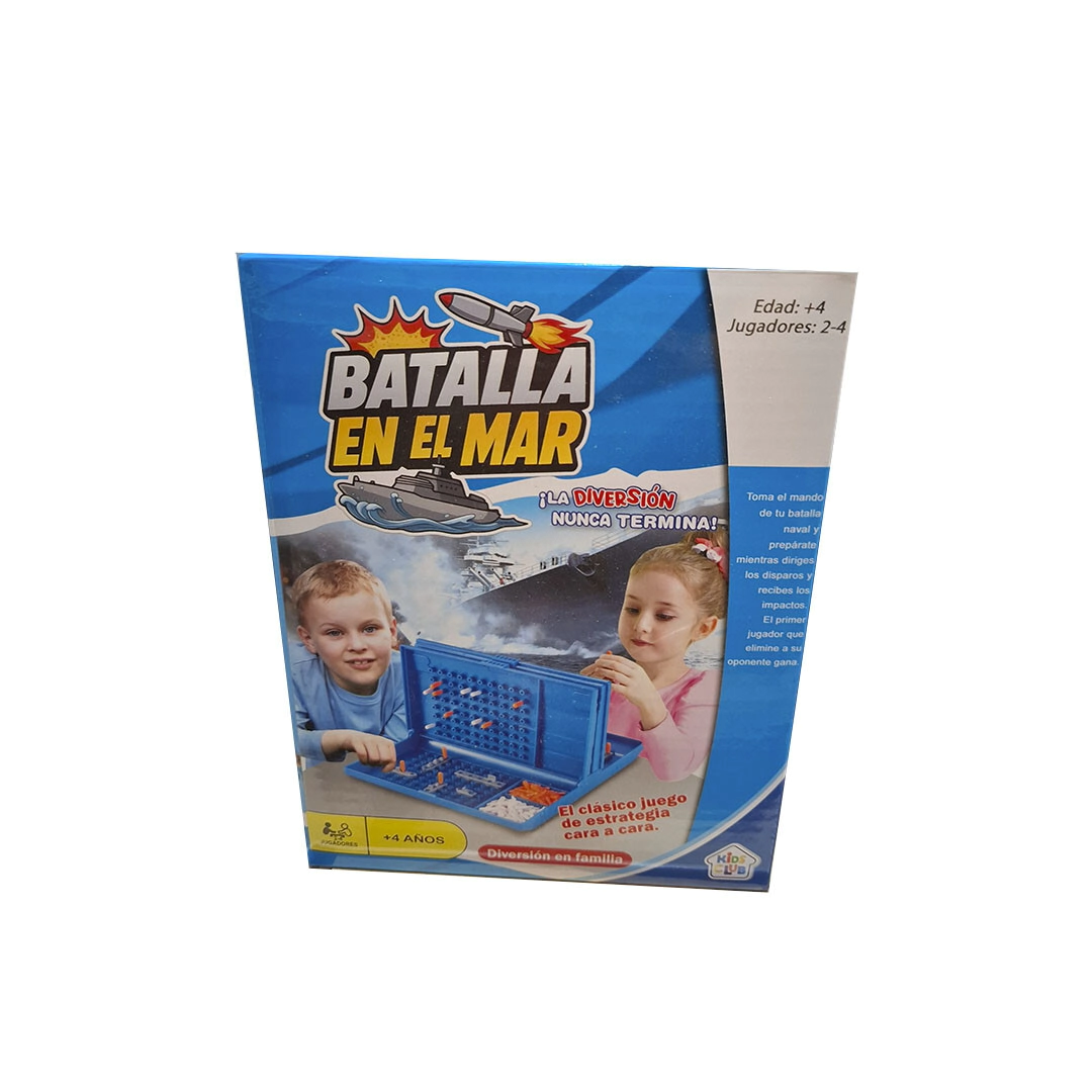 JUEGO DE MESA BATALLA NAVAL 31x15x24 CM