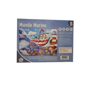 ROMPECABEZAS MUNDO MARITIMO 24 PIEZAS 20x15x6 CM