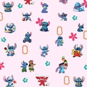 PAPEL PARA FORRAR STITCH ROSA (SOLO X 10 UNIDADES)