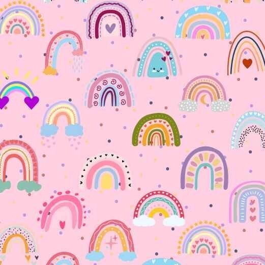 PAPEL PARA FORRAR ARCOIRIS (SOLO X 10 UNIDADES)