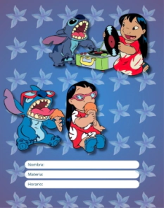 SEPARADORES DE CARPETA N&deg;3 STITCH