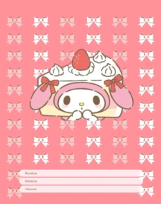 SEPARADORES DE CARPETA N&deg;3 MY MELODY KUROMI