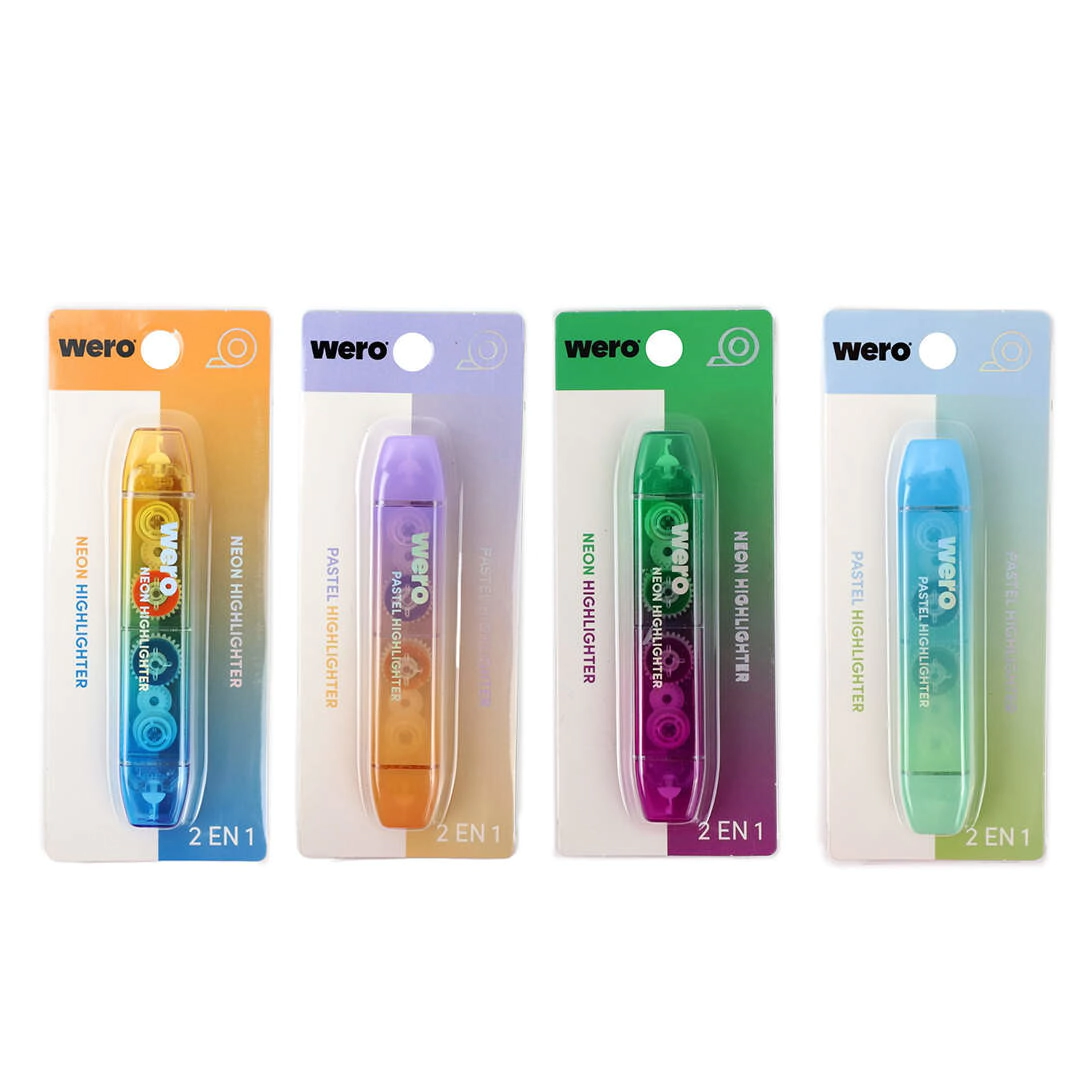 CINTA DECORATIVA HIGHLIGHTER TAPE WERO