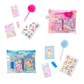 STATIONARY SET RAINBOWS CATS KIRUKI