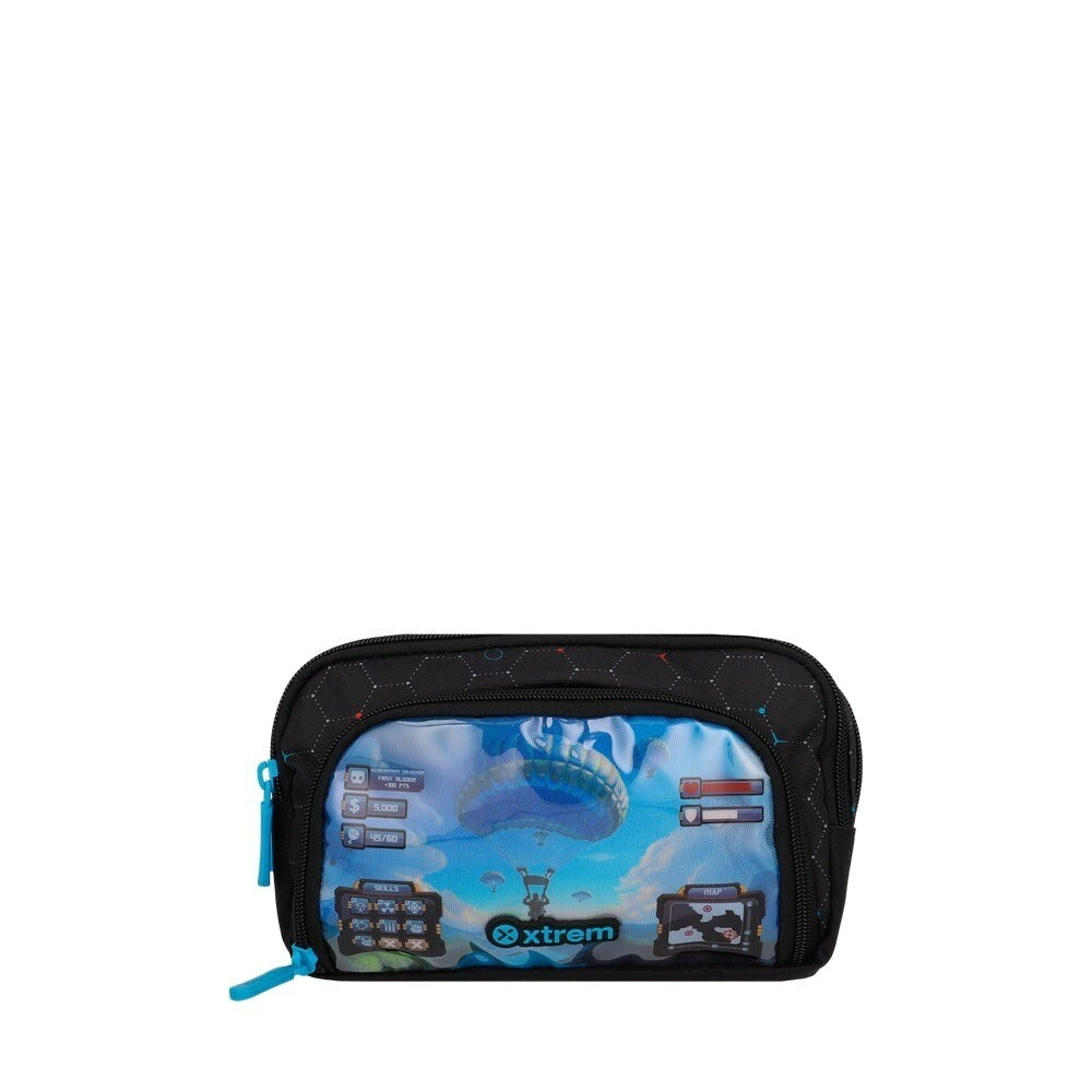 CARTUCHERA ZIP-ART 6XT BLACK VIDEOGAME XTREM