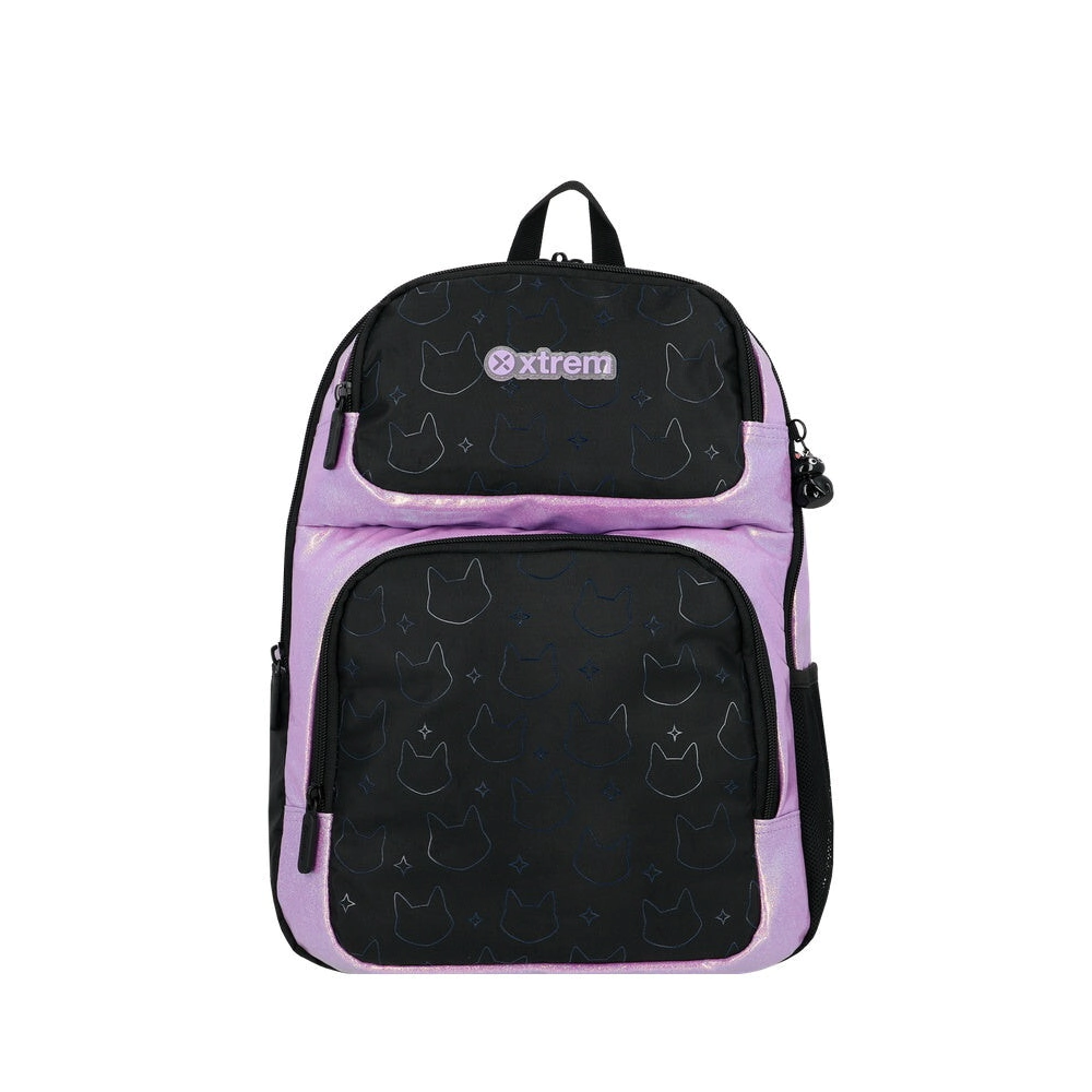 MOCHILA BACKPACK HOPPER 2.0 6XT BLACK/LILAC XTREM