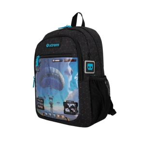 MOCHILA BACKPACK LOGAN 6XT BLACK VIDEOGAME XTREM