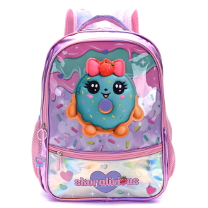 MOCHILA THINK HAPPU TEEN KAWAII DONUT 32x45x15 CM SKORA