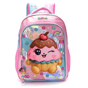 MOCHILA THINK HAPPU TEEN KAWAII MUFFIN 32x45x15 CM SKORA