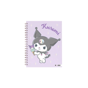 CUADERNO 16x21 ESPIRAL T/D 80HJS KUROMI MOOVING