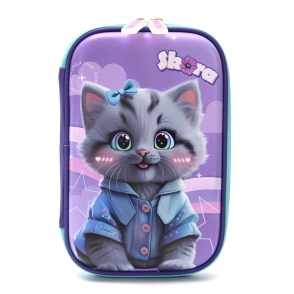 CARTUCHERA CANOPLA 1 PISO THINK HAPPY PETS 22x16x4 CM SKORA