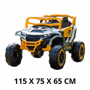 AUTO UTV DEPORTIVO A BATERIA CON LUZ, MUSICA Y CONTROL REMOTO 12V45