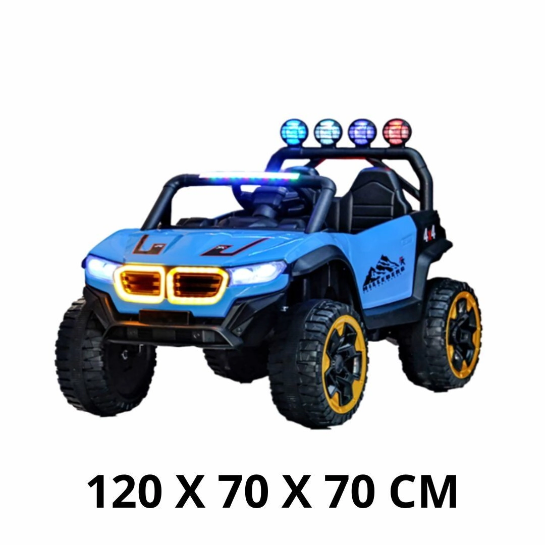 ARENERO UTV RALLY A BATERIA CON LUZ LED, REFLECTORES Y CONTROL REMOTO 12V4,5A