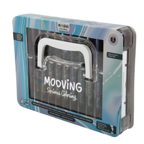 COLORING - MARCADORES ACRILICOS METALICOS X12 MOOVING