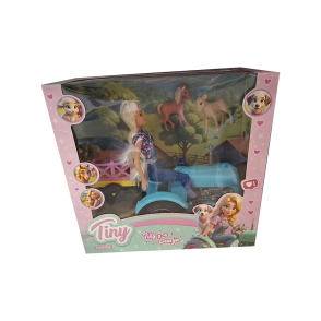 MU&Ntilde;ECA TINY Y SU GRANJA 34X33X13 CM