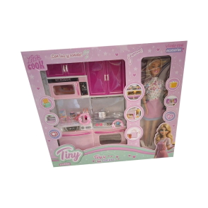 MU&Ntilde;ECA TINY Y SU COCINA CON LUZ Y SONIDO 39X35X8CM