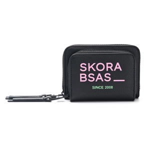 BILLETERA TANGER CON BOLSILLO FRONTAL SKORA NEGRO