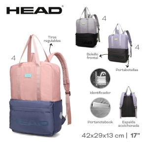 MOCHILA HEAD ROSA