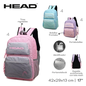 MOCHILA HEAD VERDE