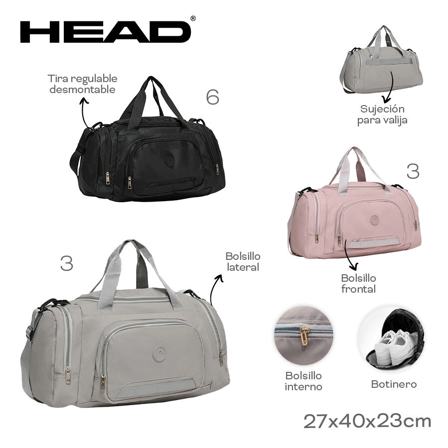 BOLSO HEAD ROSA