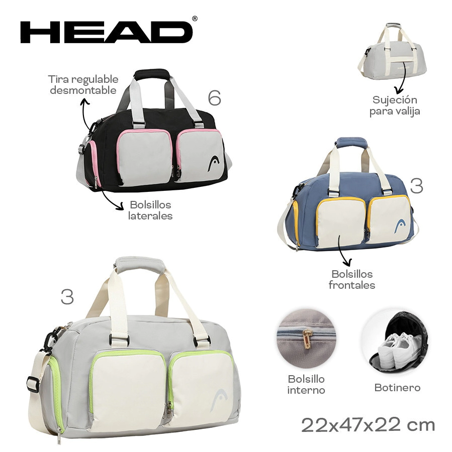 BOLSO HEAD AZUL