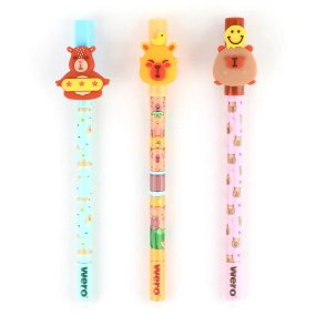 ROLLER BORRABLE CAPYBARA