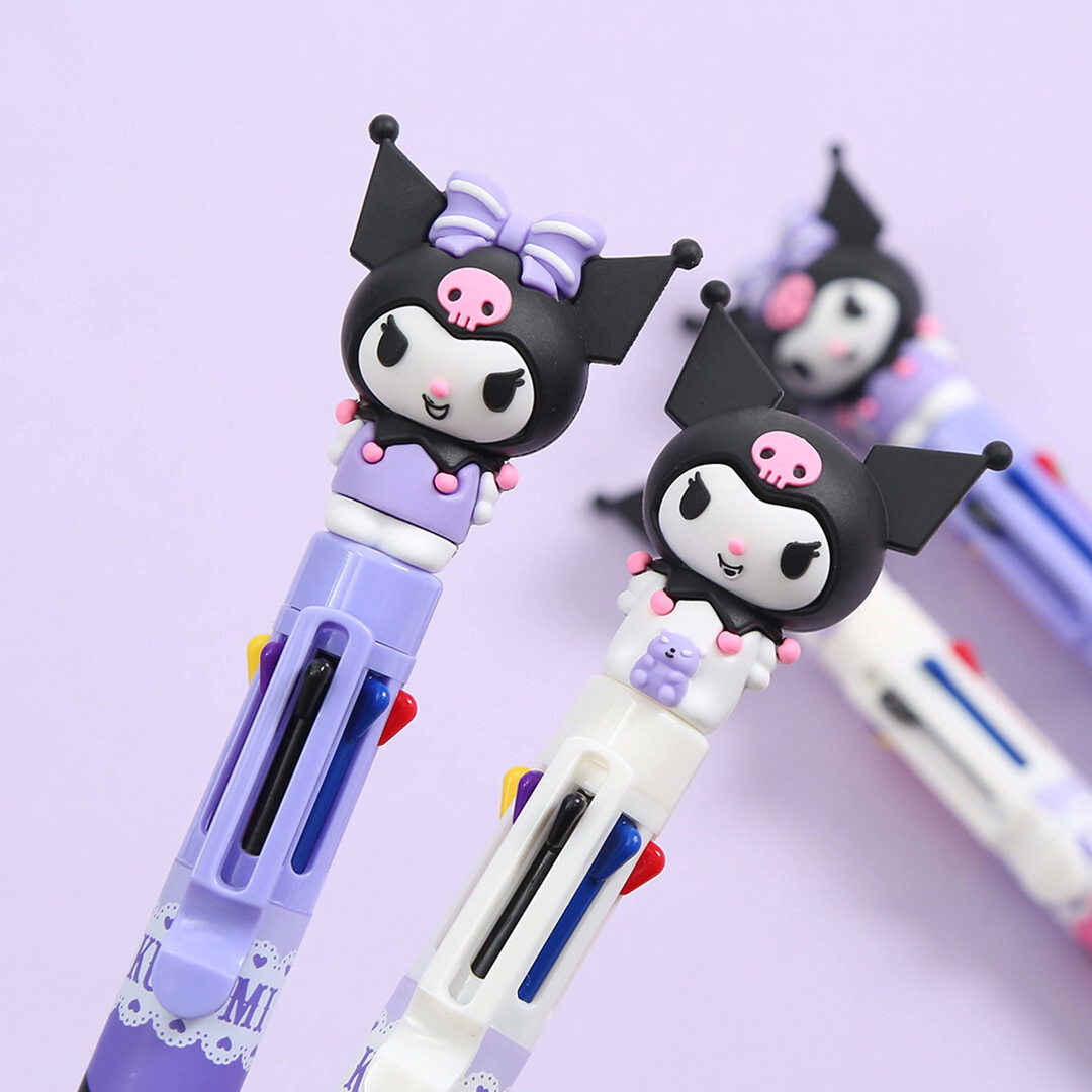 BOLIGRAFO OCHO COLORES KUROMI WERO