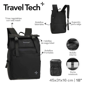 MOCHILA TRAVEL TECH