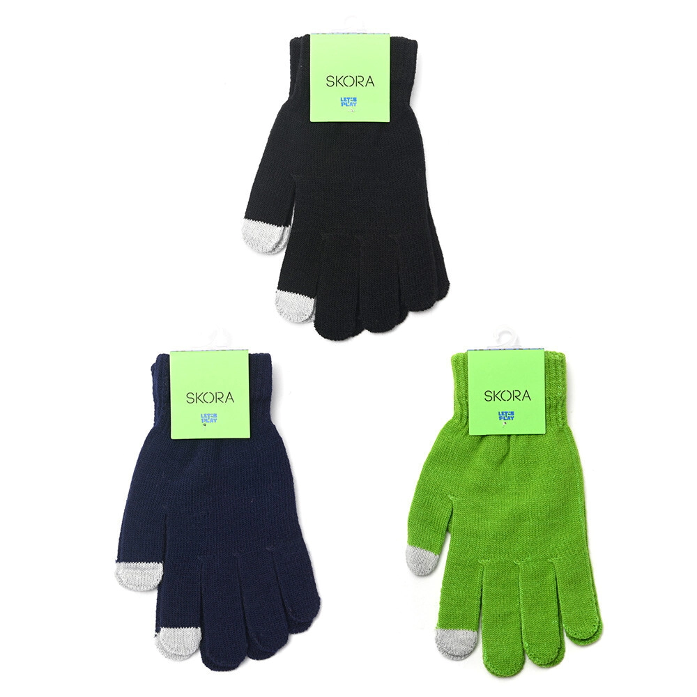 GUANTE INFANTIL NENE CLASICO CON DEDO TOUCH SKORA