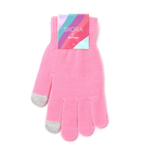GUANTE INFANTIL NENA CLASICO CON DEDO TOUCH SKORA