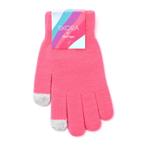 GUANTE INFANTIL NENA CLASICO CON DEDO TOUCH SKORA